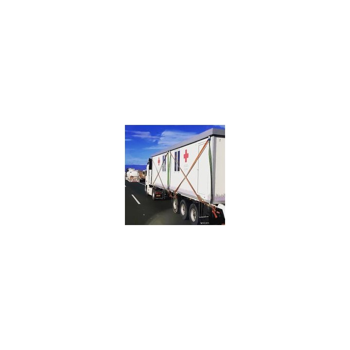 Transportation with trucks without crane per km...