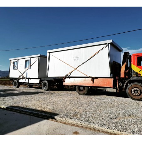 Transportation with trucks equiped with crane per km from Athens