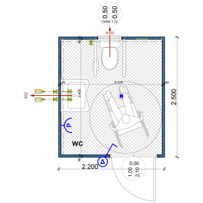 Simple Disabled WC