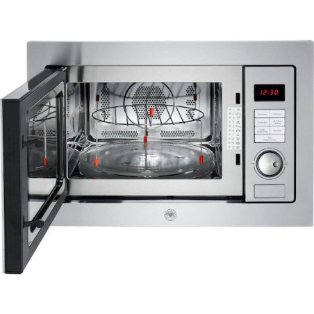 Bertazzoni F45 7 PRO MW S X Εντοιχιζόμενος Φούρνος Μικροκυμάτων με Grill 25lt Inox