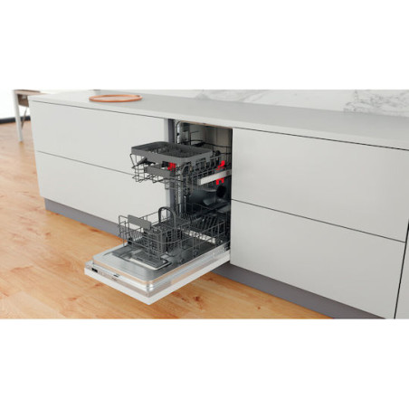 Whirlpool Πλήρως Εντοιχιζόμενο Πλυντήριο Πιάτων για 10 Σερβίτσια Π44.8xY82εκ. WSIC 3M27 C