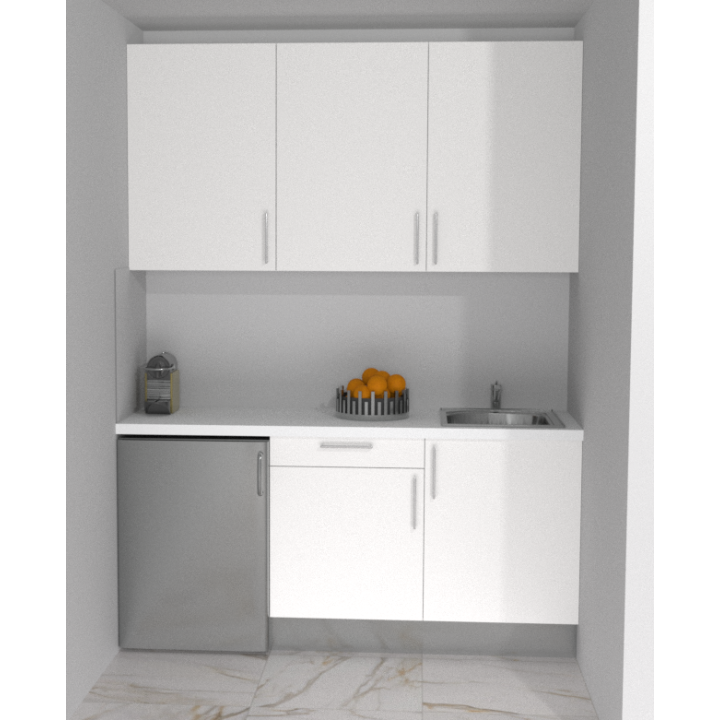 Kitchen Unit 1.80x0.6x2.40 with fridge space...