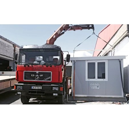 Combined oikiskos Transportation - Crane - Installation