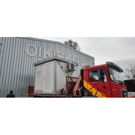 Transportation with trucks equiped with crane per km from Thessaloniki