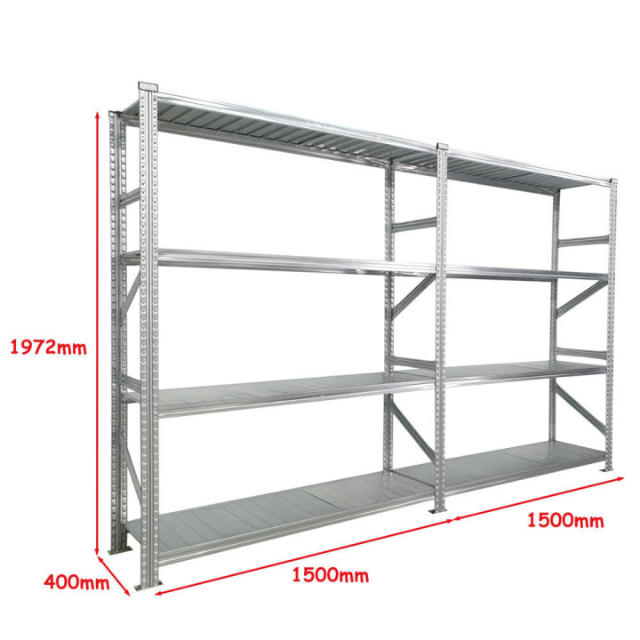 Shelf Dexion Galvanized 300x40x197.2cm