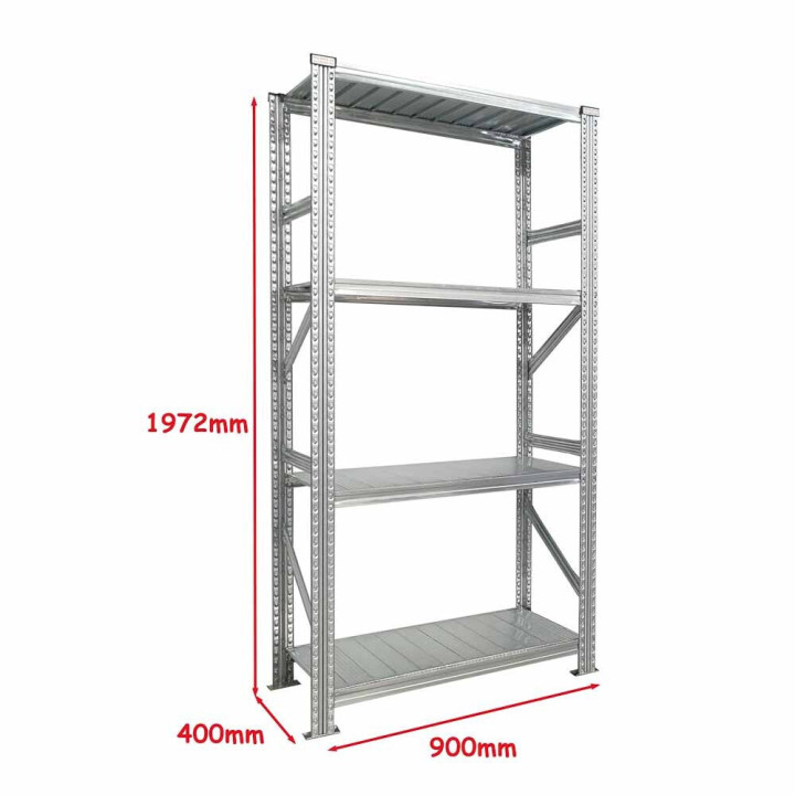 Shelf Dexion Galvanized 90x40x197.2cm
