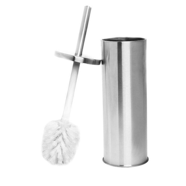 Metallic Toilet Brush Silver