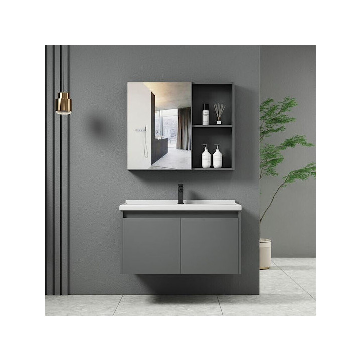 Woodwell Countertop with Sink & Mirror...