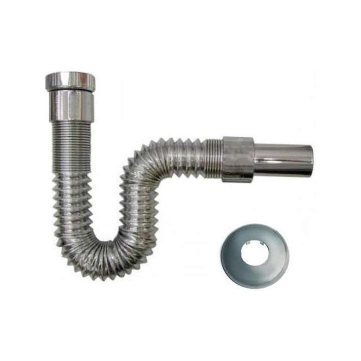Plastic Siphon Sink Silver
