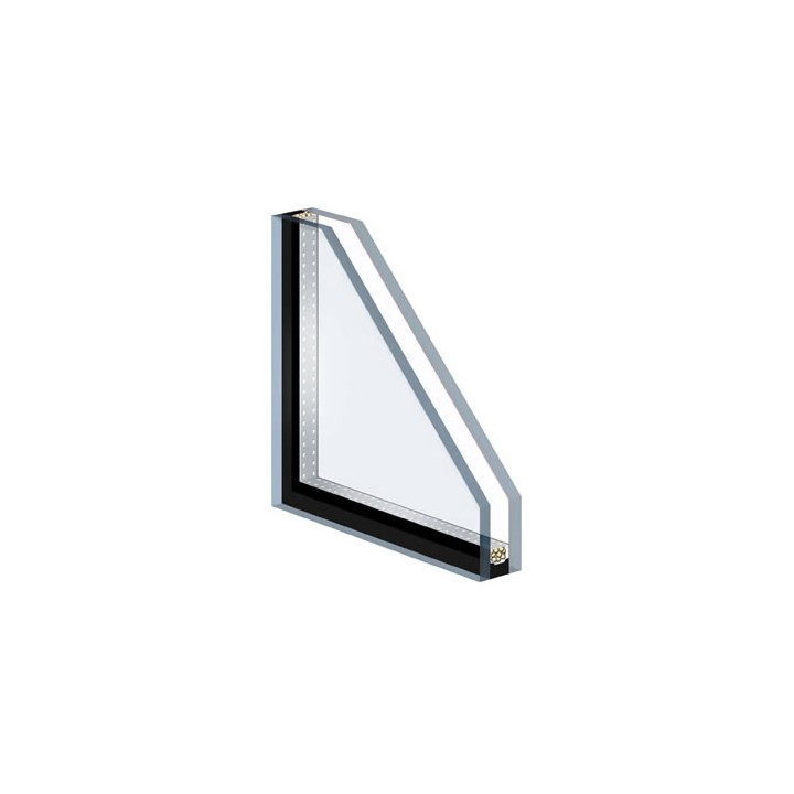 Double glazing window 1.00X1.20 without thermal...