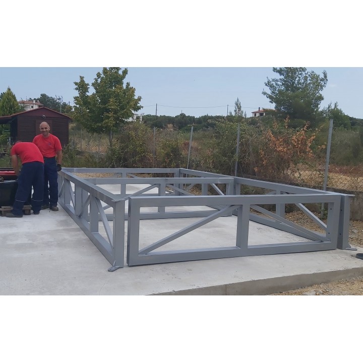 Removing and/or installing a metal base
