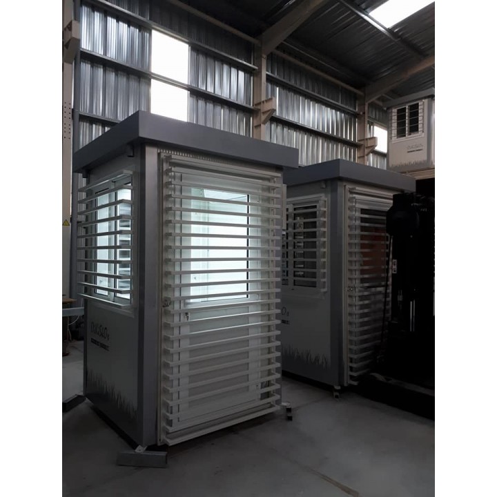 Οpening door metal railing 1,10X2,00X0,15