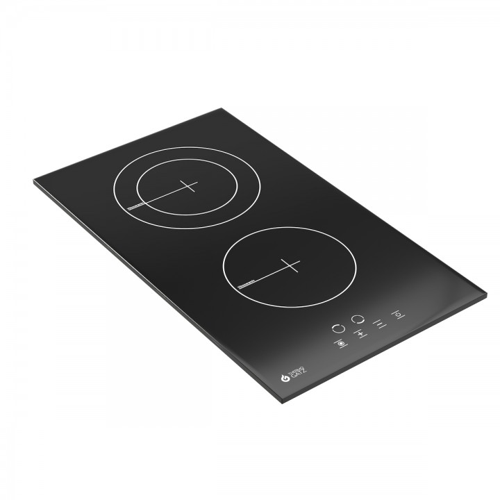 Autonomous Double Cooktop Thermogatz  with...
