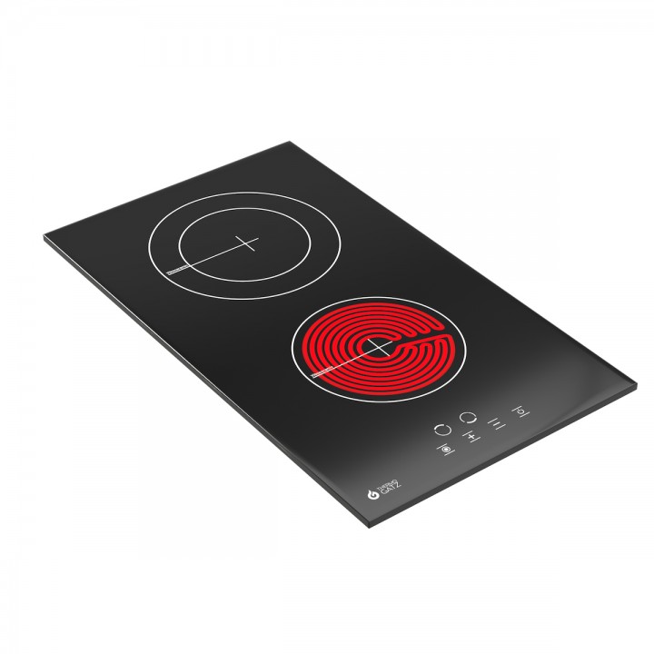 Autonomous Double Cooktop Thermogatz  with...