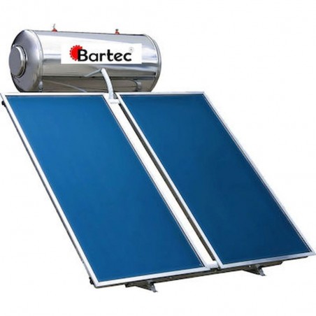 Bartec Ηλιακός Θερμοσίφωνας 200lt 3 m2 Διπλής Ενέργειας Premium Ταράτσα